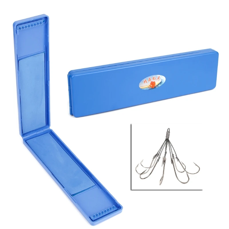 Single Layer Small Plastic Fishing Box Clean Boxes Of Second-line Fishing Portable Fishing Tackle Box