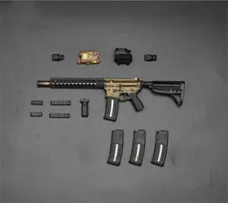 Big Sale 1/6 EASY&SIMPLE ES 06031 Main Weapon AR Version E PVC Material Clips Not Real For Fans Collect 12” Doll Figure DIY