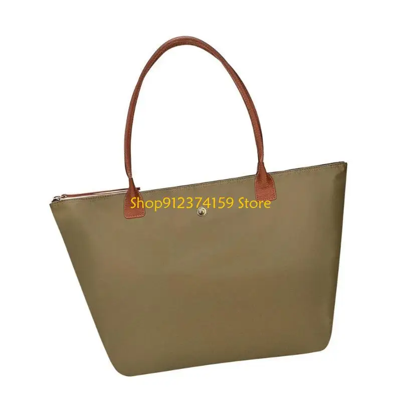 

G5AE Foldable Dumplings Bag for Women Fashion Shoulder Bag Large Capacity Handbag