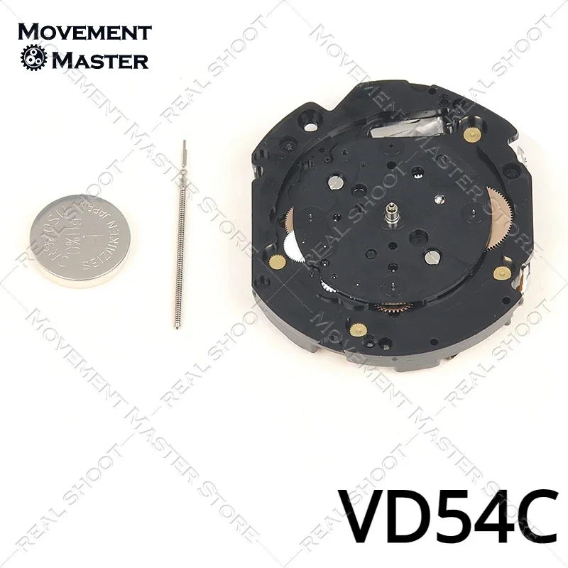 นาฬิกาควอทซ์ VD54C เคลื่อนไหวแบบ VD54 6มือ3.6.9เล็กๆวินาทีนาฬิกาญี่ปุ่นใหม่ต้นฉบับใหม่