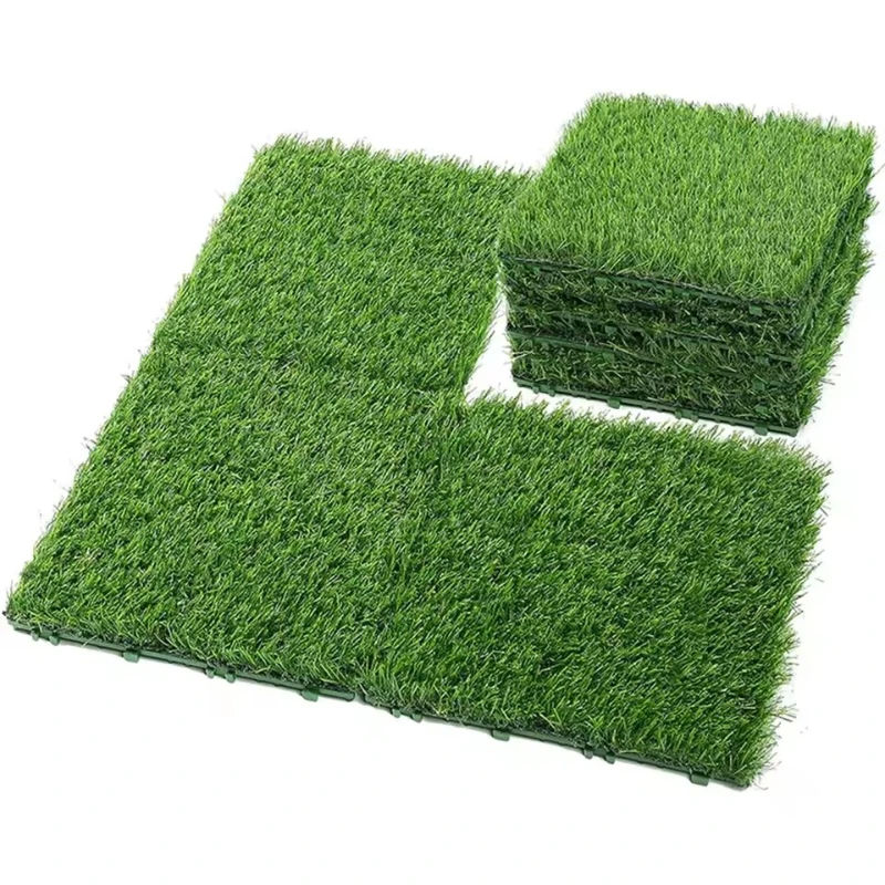 

Micro Landscape Decoration DIY Mini Fairy Garden Simulation Plants Artificial Fake Decorative Lawn Turf Green Grass 30x30CM
