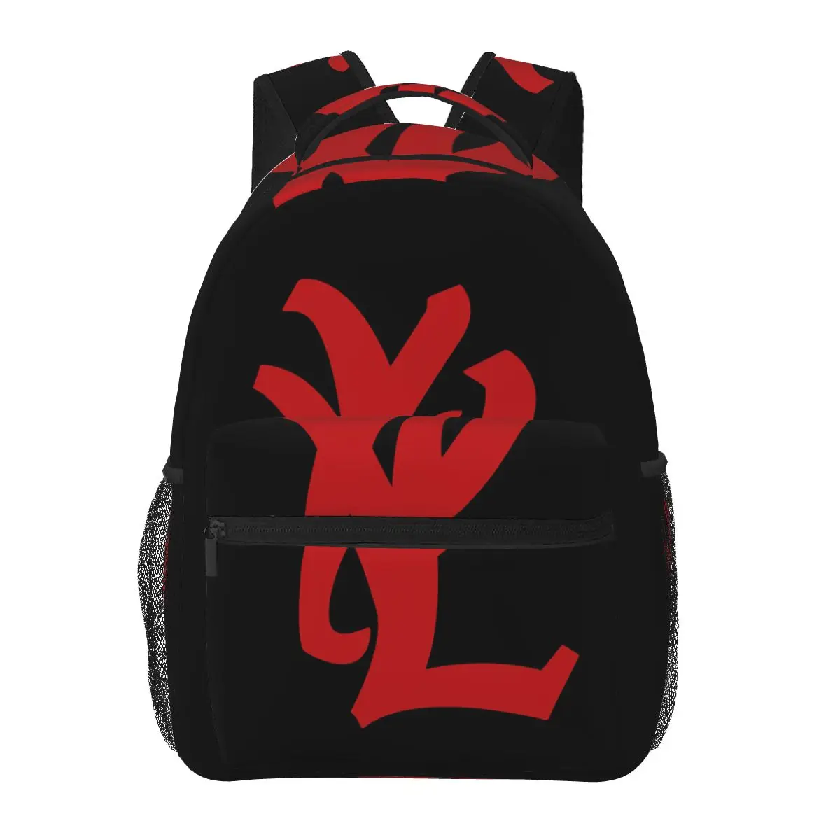 Rapper Playboi Carti YVL Red Logo Backpacks Boys Girls Bookbag Students School Bags Cartoon Rucksack Shoulder Bag Large Capacity