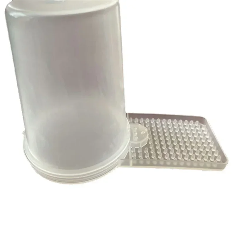 A 5PCS Full Transparent Wide Bottom 518 Bee Feeder Beekeeping Tool