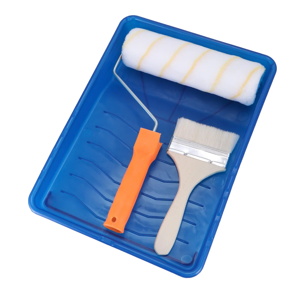 

1 set 1 Set Kit Wall Painting Tool Wall Painting Tool Paint Roller Set Durable Home Repair Paint Brush Kit Professional