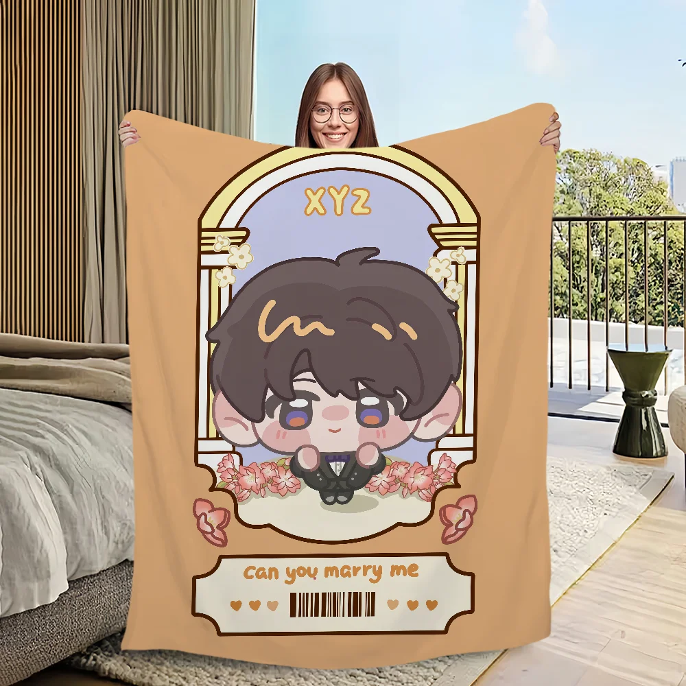Любовь и глубокое пространство Свадебное чиби Силус Зайн фланелевое теплое мягкое плюшевое одеяло для дивана гостиная hogar спальня подарок для путешествий домой