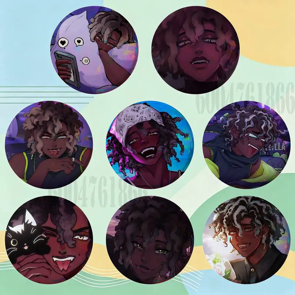 M-Micah Yujin Badges 25 32 44 58 75 mm Round Customizable Wholesale Fan goods Self-made fan freebies