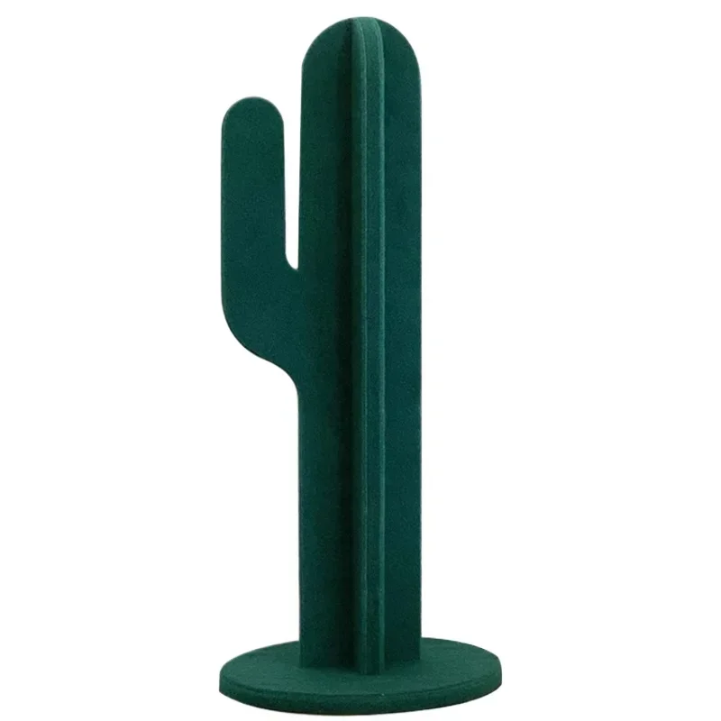 Wear-resistant and non-crumbling cat grinding claw toy small cat climbing frame green
