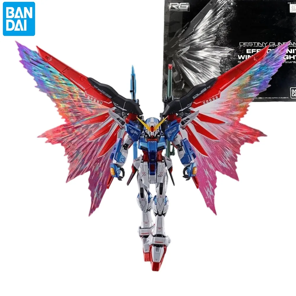 

Bandai Genuine RG DESTINY GUNDAM EFFECT UNIT WING OF LIGHT Anime Action Figure Collectible Assembly Model Toys Gift Children Boy