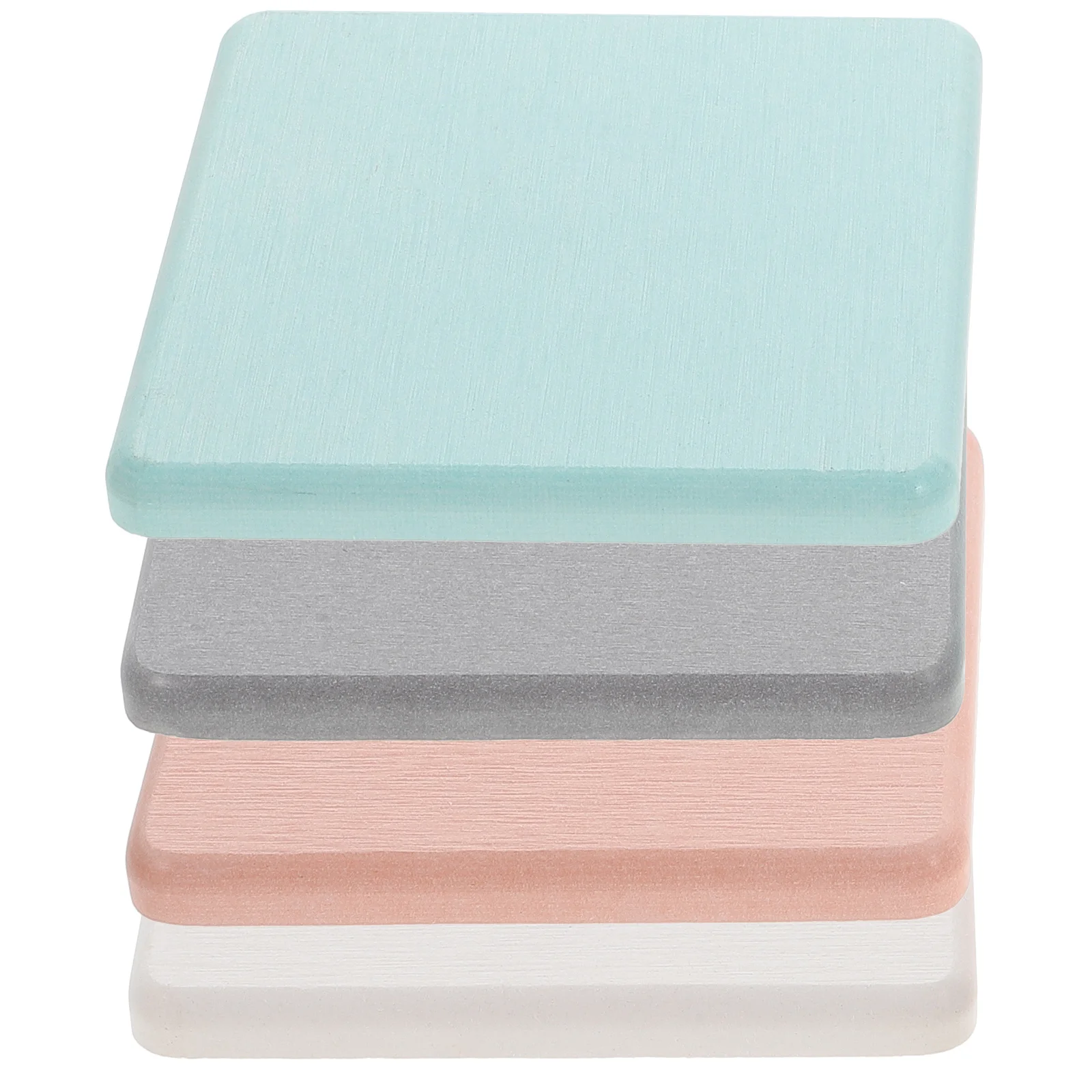 

4pcs Absorbent Coasters For Drinks Water Absorbent Diatomite Mats Non-Slip Countertop Protector Kitchen Bathroom Home Decor Pads