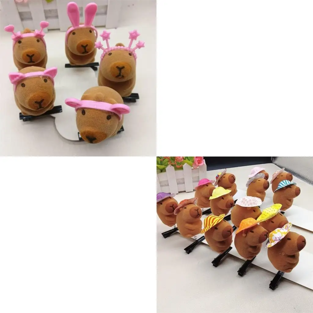5pcs-щедрость-capybara-плюшевая-шпилька-очаровательная-капибара-для-волос