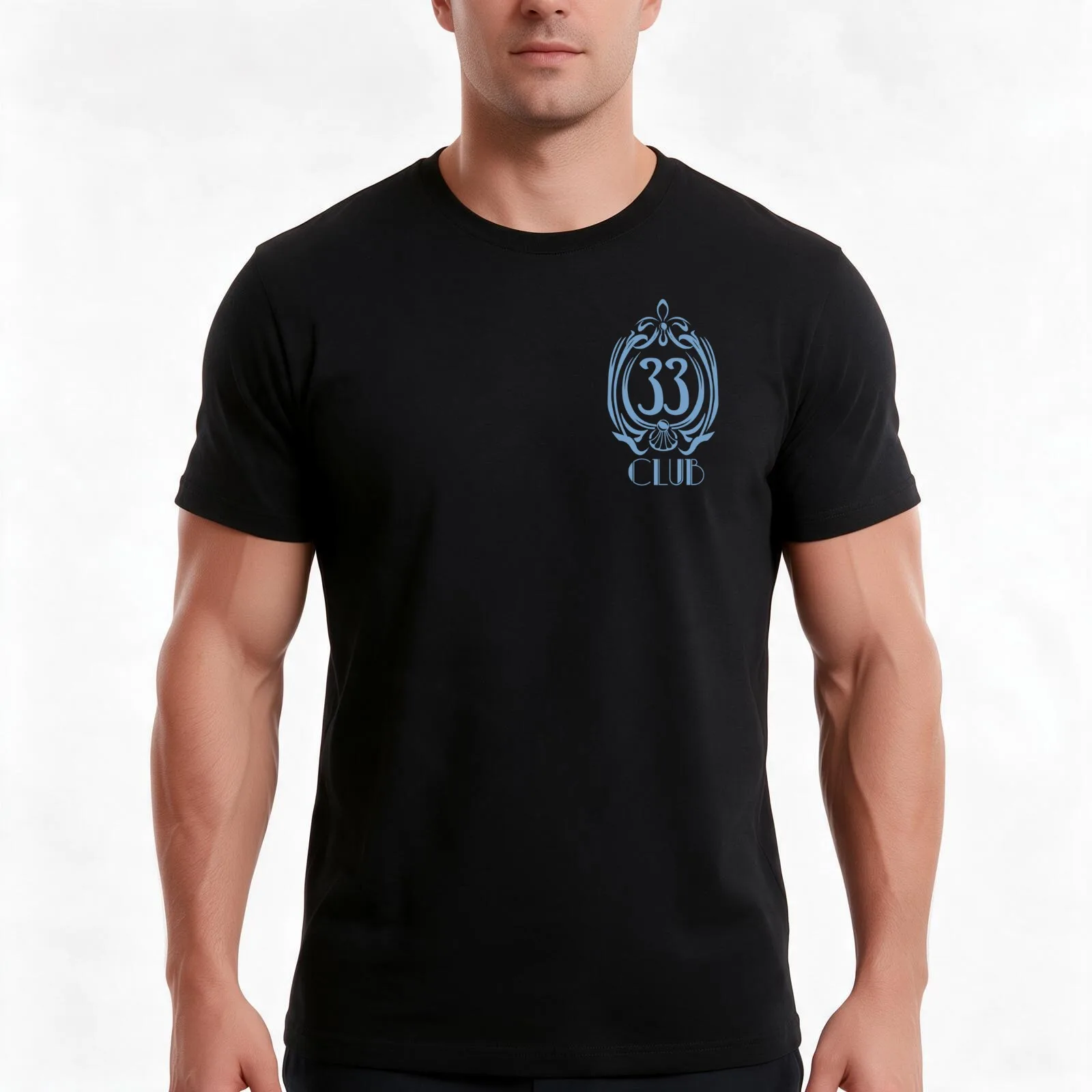 Entry way to the 33 club T-Shirt, Summer Casual Cotton Tee, Oversized Streetwear Tops, Vintage Graphic Print, Unisex Men Women