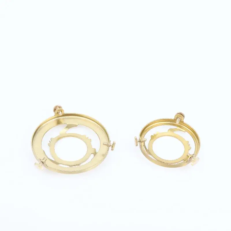 Brass Three Holes Ring 60/78mm Screw Lampshade Fixed Ring Holder Shade And Socket Connecter Fixed Copper Lamp Accessories