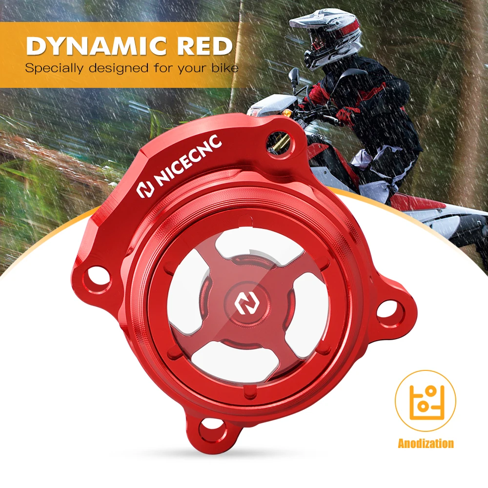 Per Honda CRF300L /Rally 2021-2023 22 CRF250L 20173-2021 CRF250L Rally 2017-2021 NICECNC Motore Del Motociclo Tappo di Copertura del Filtro Olio
