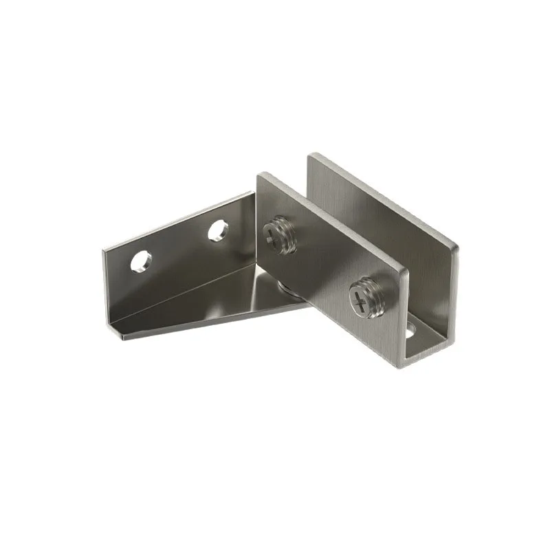 Magnetic Cabinet Door Hinge Stainless Steel Glass Single Double Door Hinged Wine Cabinet Hardware