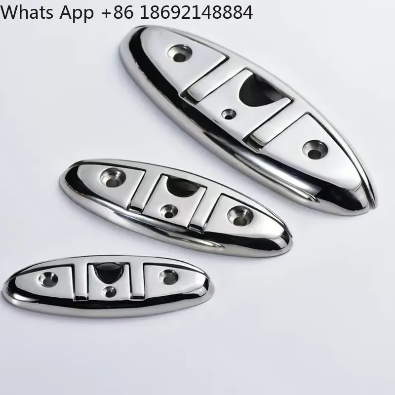 Stainless Steel 316 Folding Lifting Cable Bolt for Invisible Cable Bolt Croissant Pile Bolt Seat Yacht Marine Hardware
