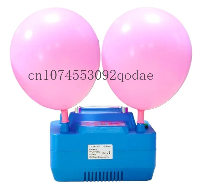 Electric Balloon Pump 800W With Timer Dual Holes Professional Inflator With Memory Function Foot Switch 800W