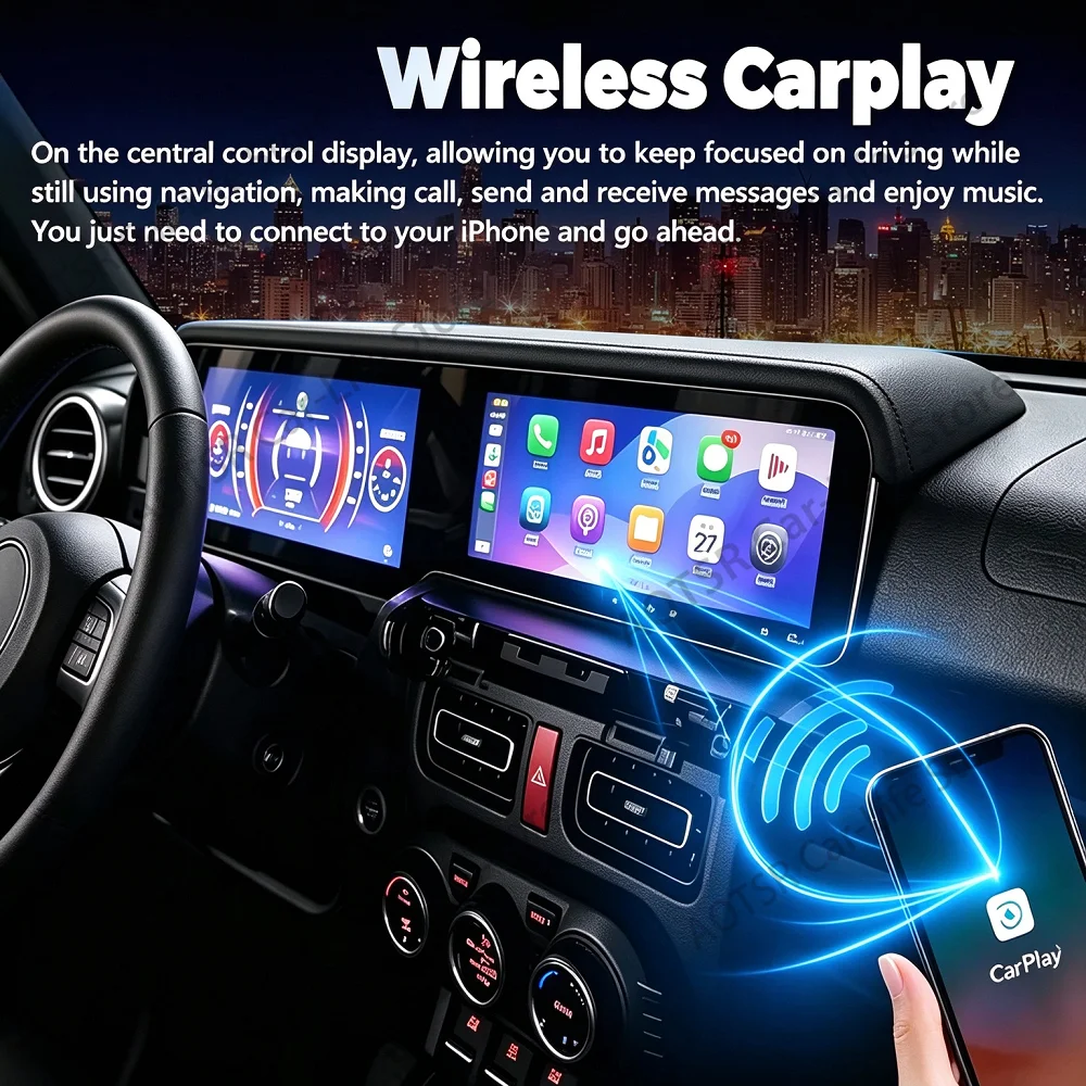 Dual Screen For Suzuki Jimny JB64 JB74 With Carplay Android Auto Multimedia Player Navigation Car Stereo Receiver Head Unit