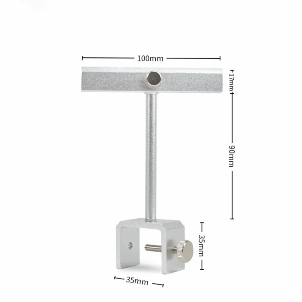 Durable Aluminum Sign Holder Clamp Adjustable C-Clamp Merchandise Label Clip Pop Display Clip Holder Office