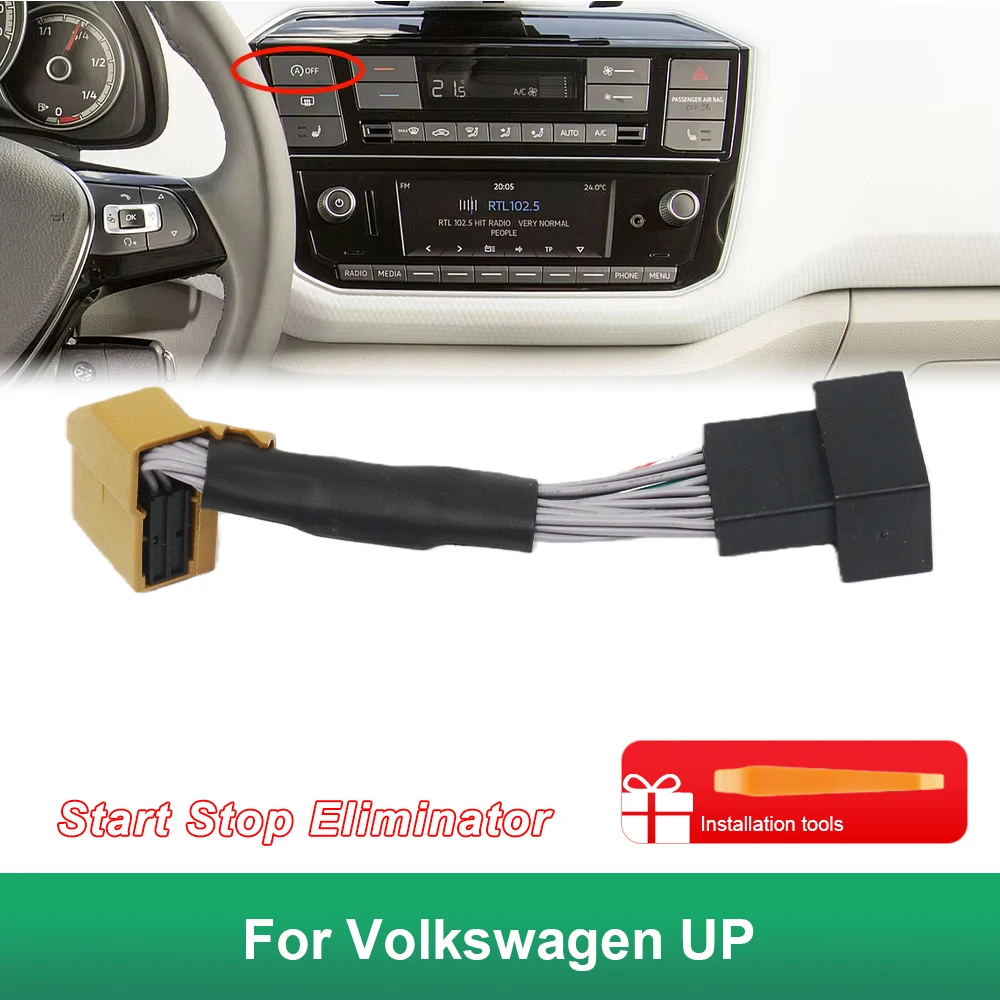 For Volkswagen UP Automatic Stop Start Engine System Off Control Start Stop Canceller Cable