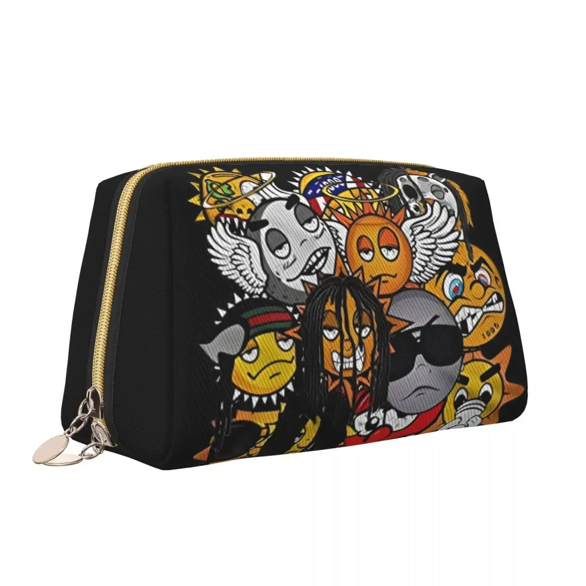 Music Rappyer Chief Keef Cosmetic Bag Women Kawaii Large Capacity Makeup Case Beauty Storage Toiletry Bags