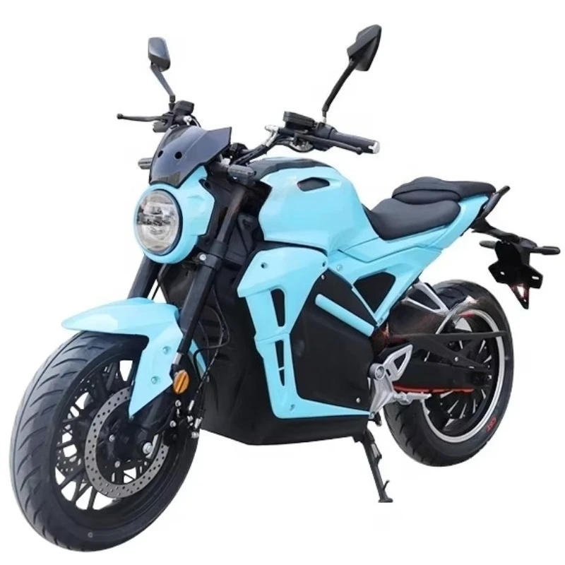 New Style Electric Racing Motorcycle 5000w Motor Road Legal Sports Motorcycle Adult