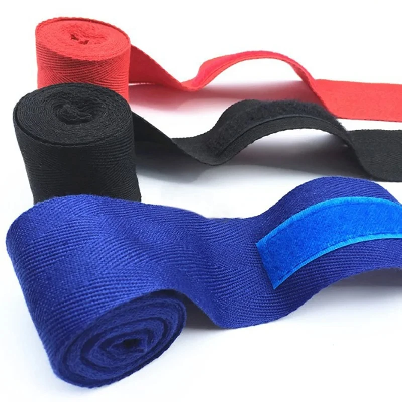 3M Boxing Bandage Wrap Cotton Sports Straps Taekwondo Hand Gloves Wrap Combat Protect Belt Boxing Handwraps for Men Women