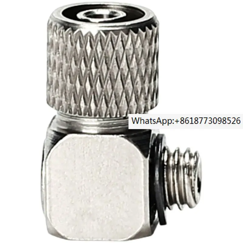 

20 шт. SHZ мини металлический прямой/изогнутый шарнир 4-M3/M5 быстрозатягивающий прямой/изогнутый замок сопло 6-M5 Герметичный и прочный