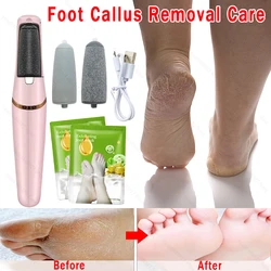 Electric Foot File Grinder Callus Dead Skin Remover SPA Exfoliating Foot Mask Foot Care Tool for Hard Cracked Clean Skin Care