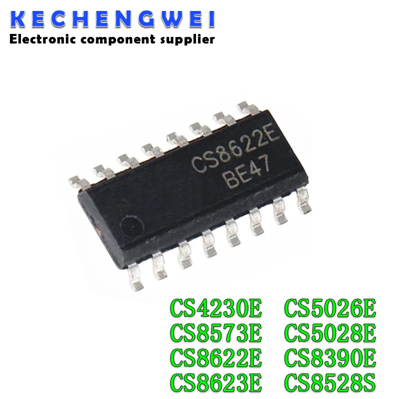 5pcs/lot CS8573E CS8622E CS8623E CS4230E CS5026E CS5028E CS8390E ESOP16 CS8528S SOP-16 new original In Stock