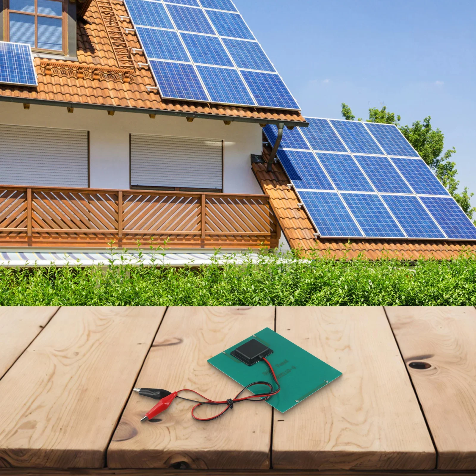 110 136mm 12V Solar Charger Energy Saving High Efficiency Solar Panels Waterproof Solar Panels Wide Range Of Applications