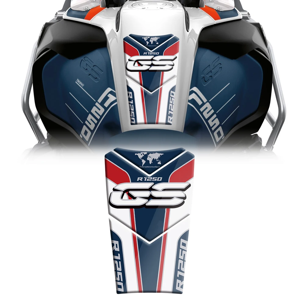 For BMW R1250GS Adventure Trophy Edition 2019 2020 2021 2022 2023 Motorcycle Accessories Tank Pad Protector Sticker Decals