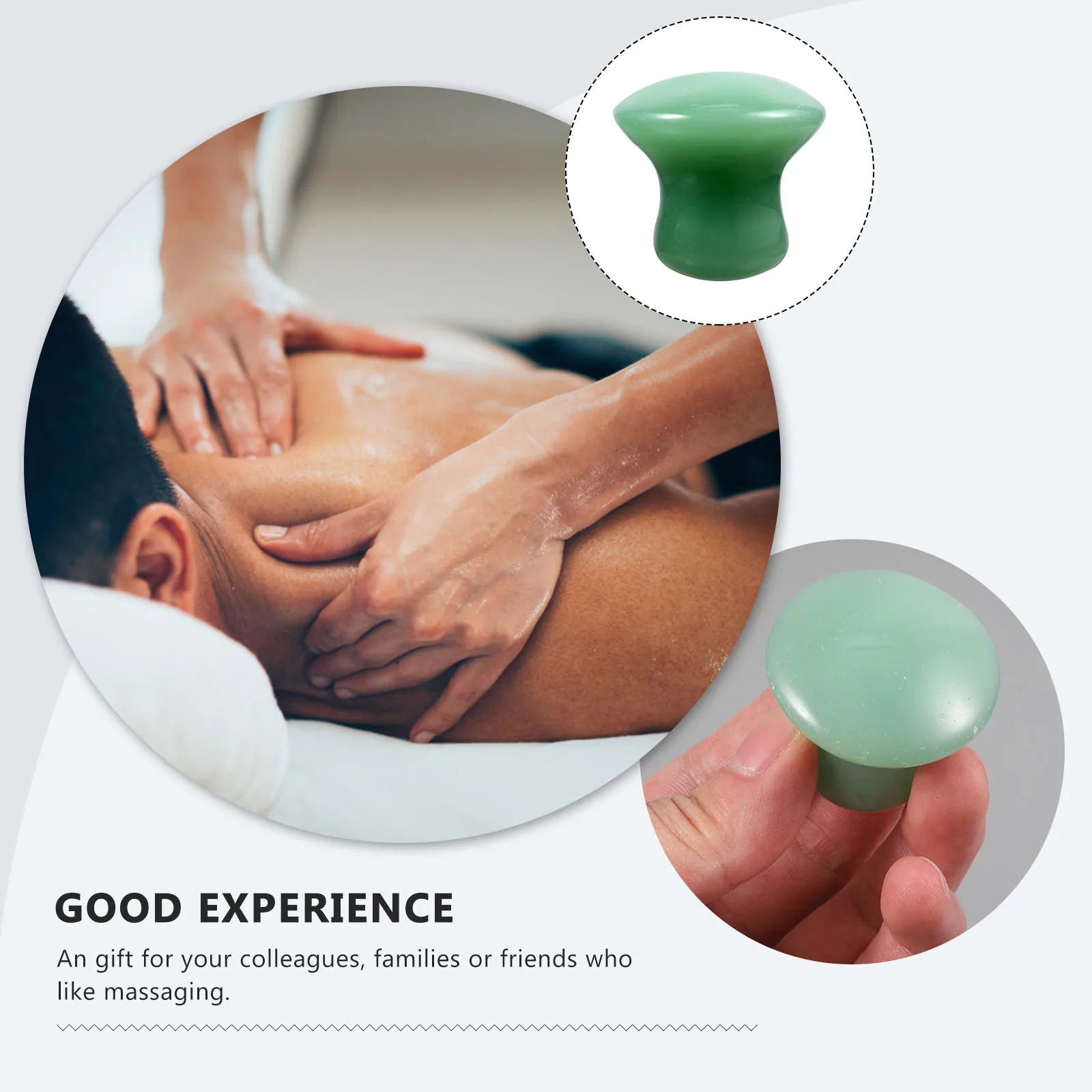 2 pçs massageadores faciais jade natural gua sha placa para cuidados com a pele absorção corpo alívio da tensão acessórios de massagem