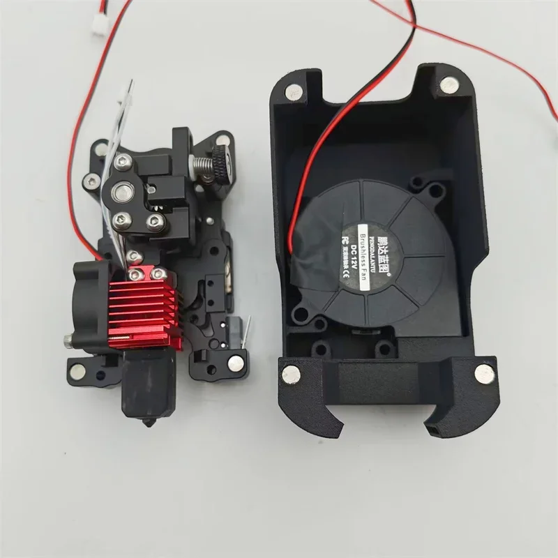 Voron2.4 Trident 3D printer X carriage print head full kit with Sherpa mini extruder Bambulab hotend  5015 cooling fan