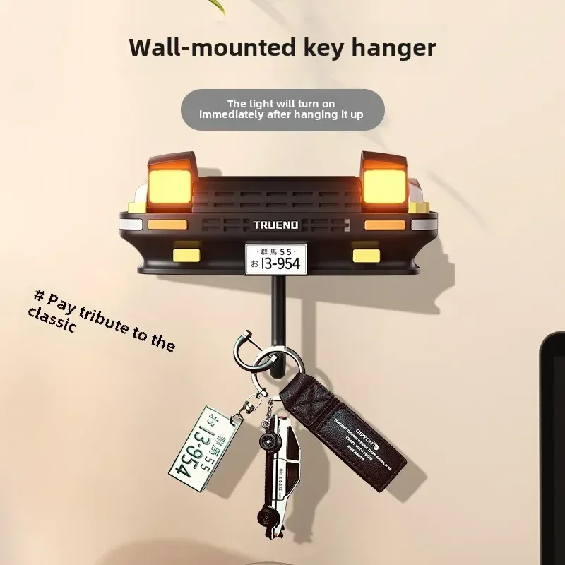 Car Key Holder New Gift Wall Mounted Headlight Decor Creative Auto Enthusiasts Home Decoration Key Organizer Product