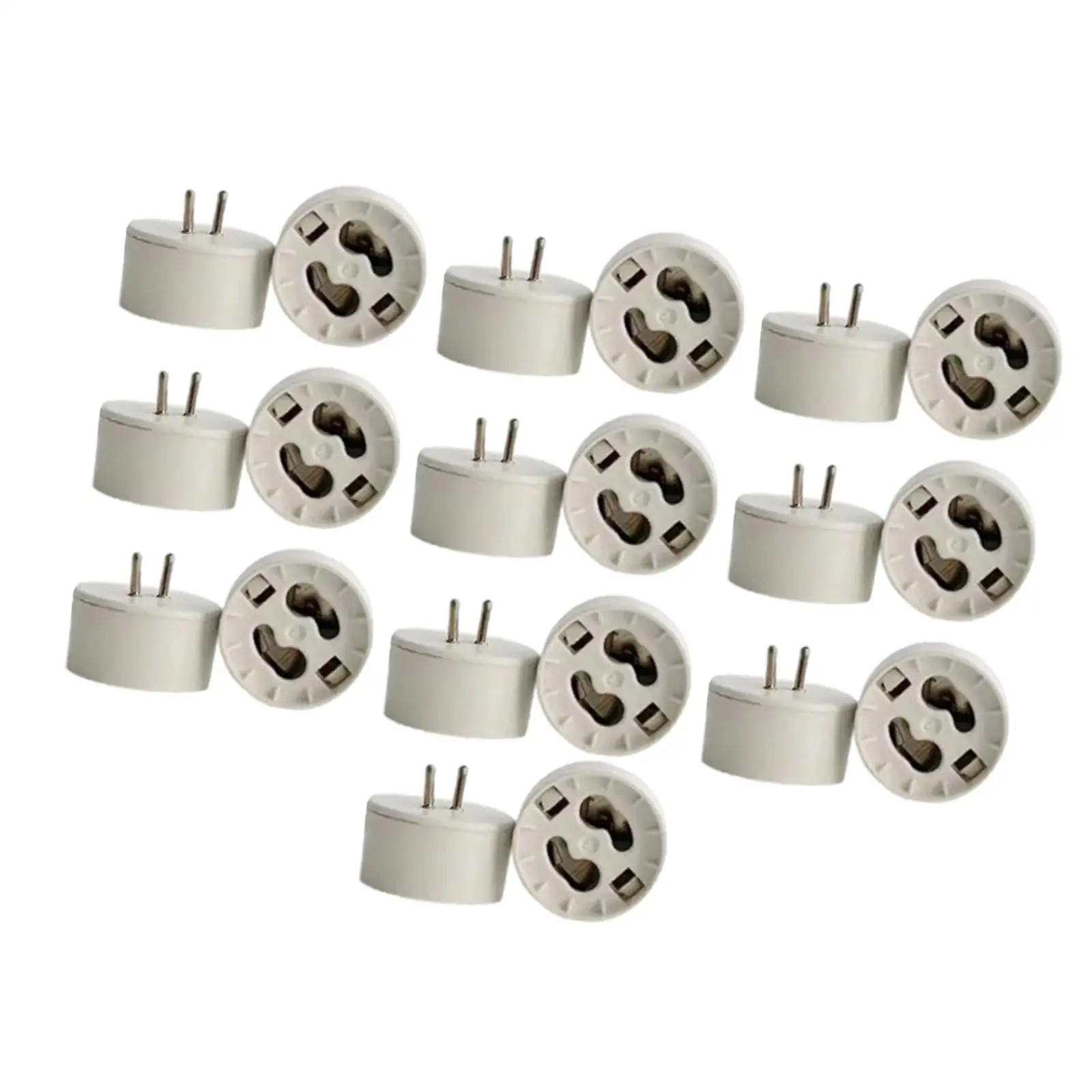 

MR16 G5.3 to GU10 Lamp Base Converter Plastic Socket Conversion Replacement Tool for Modular Floor Lamp Projects