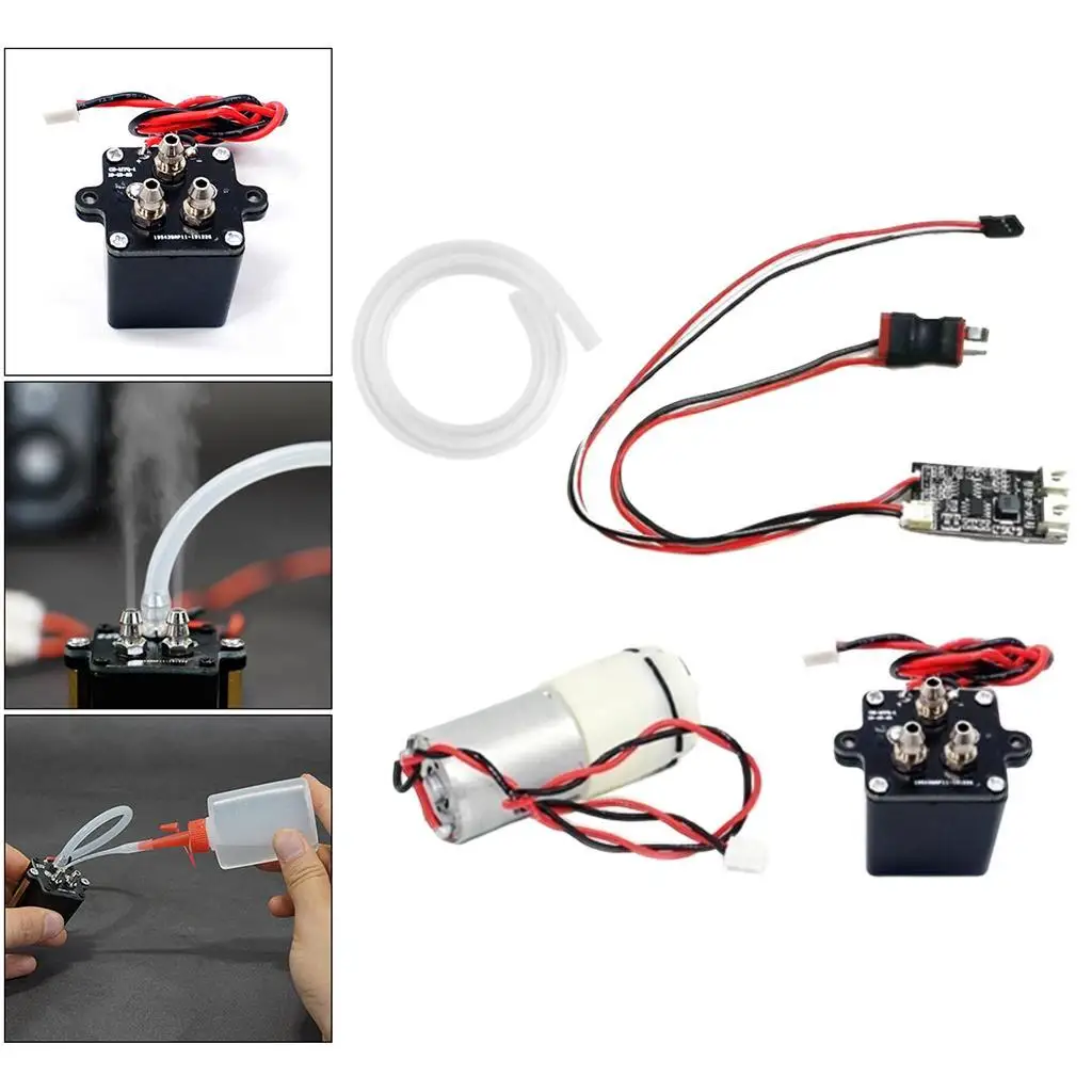 Parti di spulation del generatore di fumo per il simulatore cingolato RC 1/10 7.4V 11.1V accessorio per parti di aggiornamento del generatore di fumo