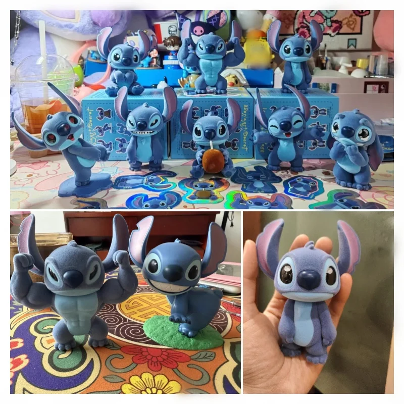 

2025 New Cute Stitch Figure Series Blind Box Handmade Toy Kawaii Mystery Box Dsktop Model Birthday Bestseller Gift Toy