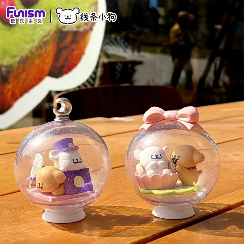 

Funism Maltese Little Treasure Series Blind Box Cute Action Figure Toy Collectible Desk Decoration Gift For Fans And Collectors