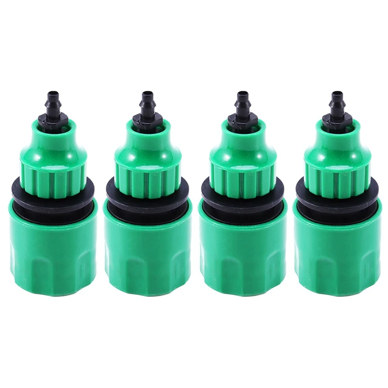 

Garden Hose Pipe One Way Adapter Tap Connector Fitting For Irrigation 16-Pack