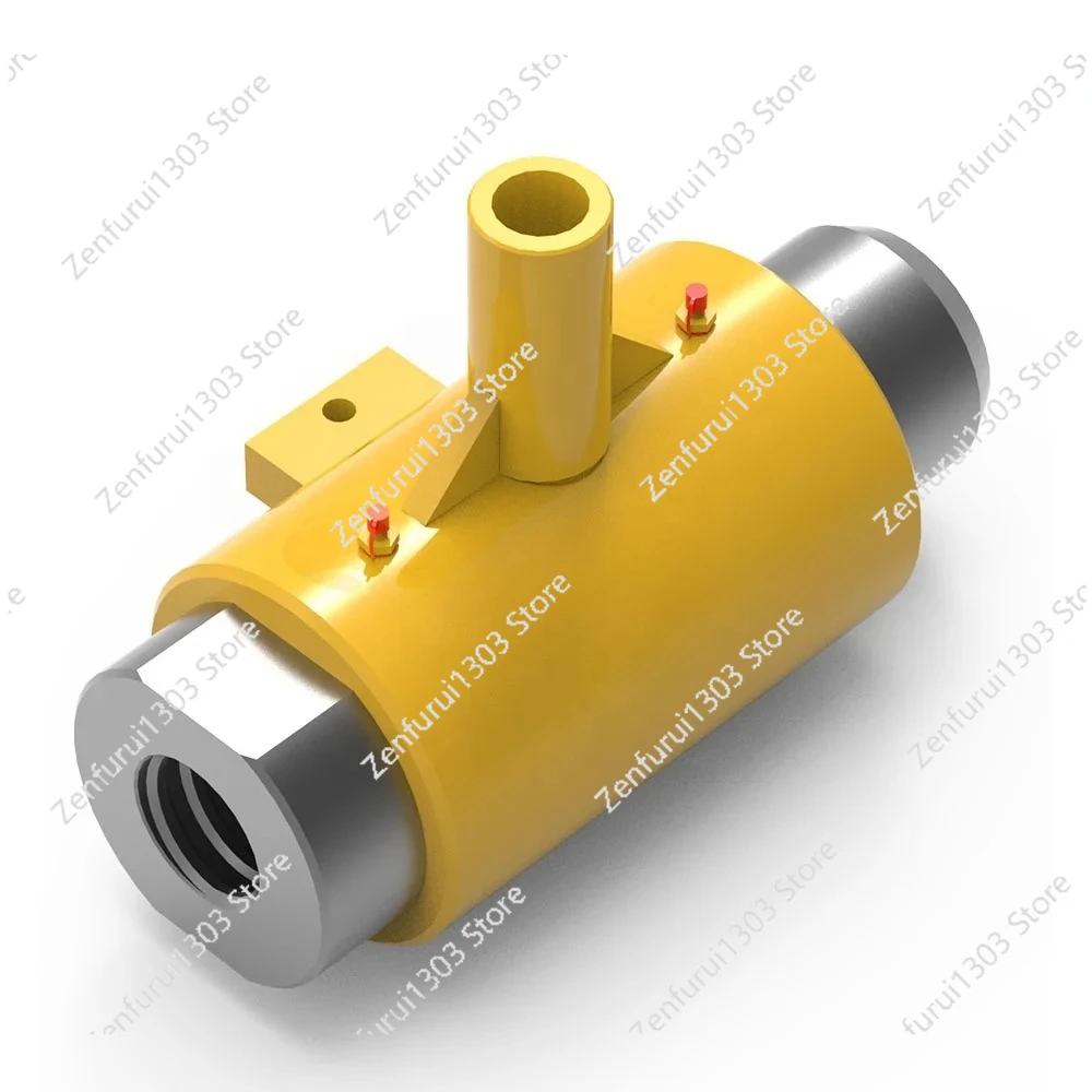 High Quality Galvanized Drill Rod Adapter Self Drilling Hollow Anchor Bar Grouting for Coal Mining Cast Processing