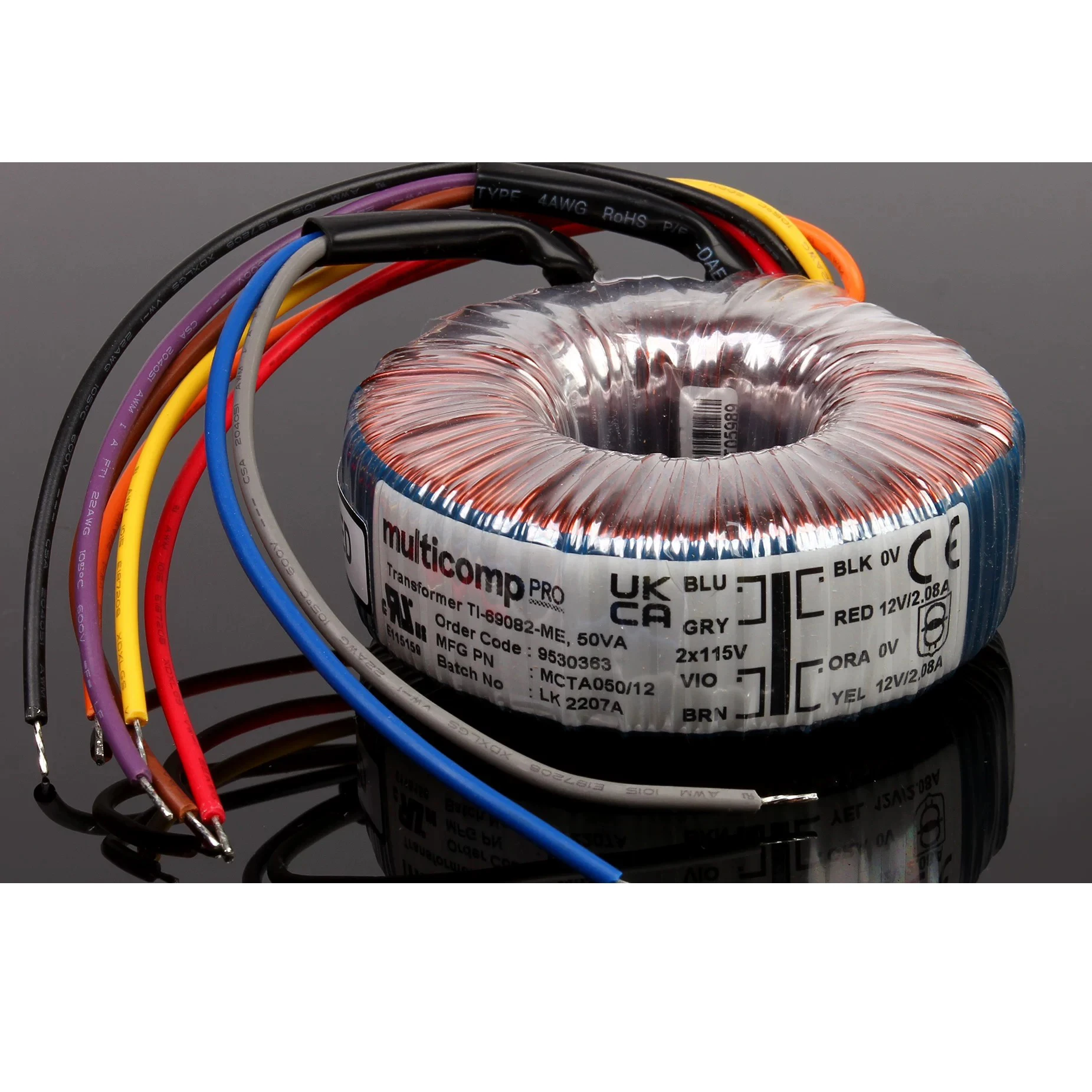 50W NORATEL O Core Power Transformer For HI-End Audio Amplifiers Preamplifier DAC PSU Dual 9V 12V 15V 18V 25V