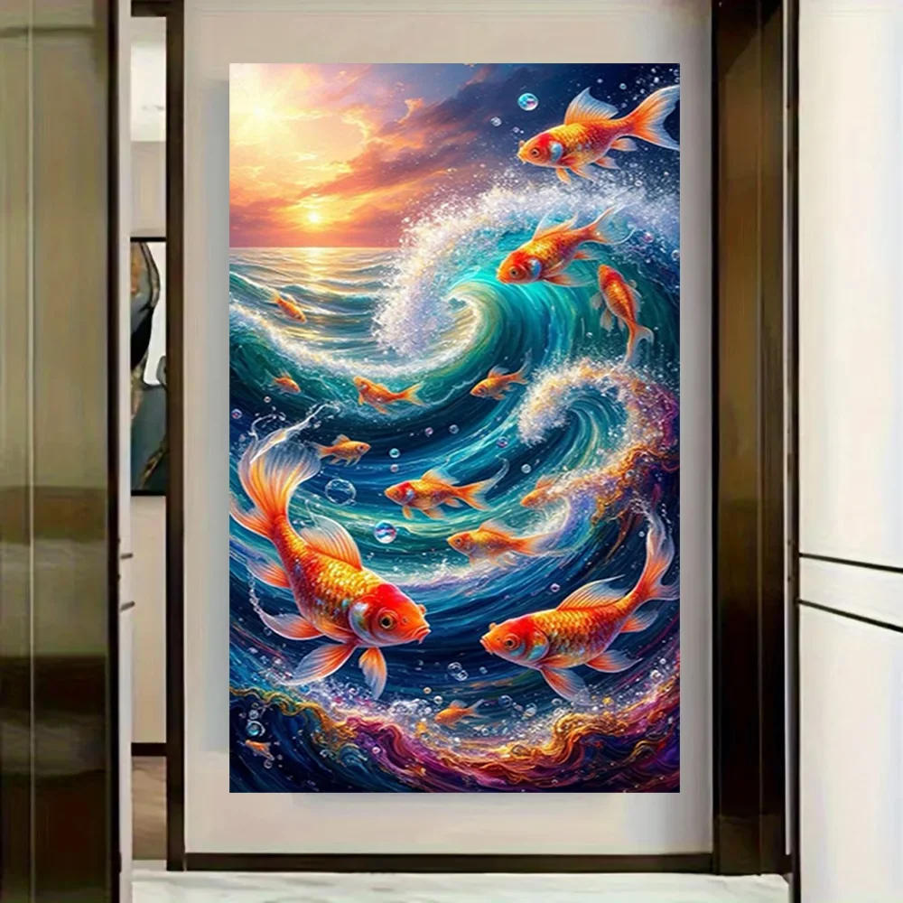 Peinture Diamant Carrée et Ron - Embroidery Fish avis et prix