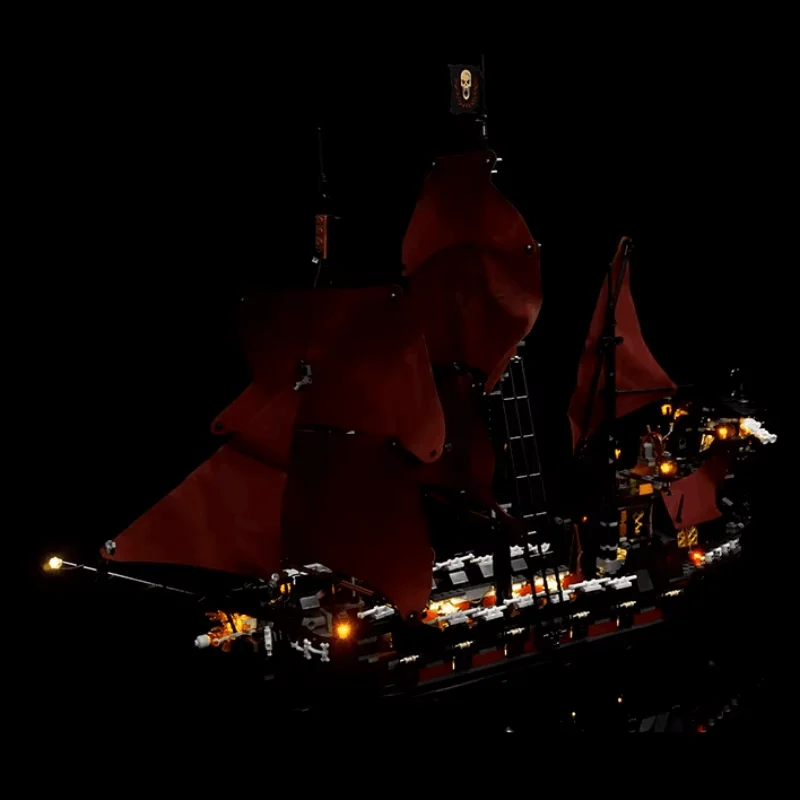 

Led Light Kit for LEGO Queen Anne's Revenge 4195 Compatible 16009 with Lamp Ideas Not Include Building Block(Only Led Light Kit)