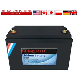 New 24V 60Ah Lithium Iron Phosphate Battery Built-in BMS LFP LiFePO4 Battery For RV Wind Solar Energy Scooter Tricycle Boat