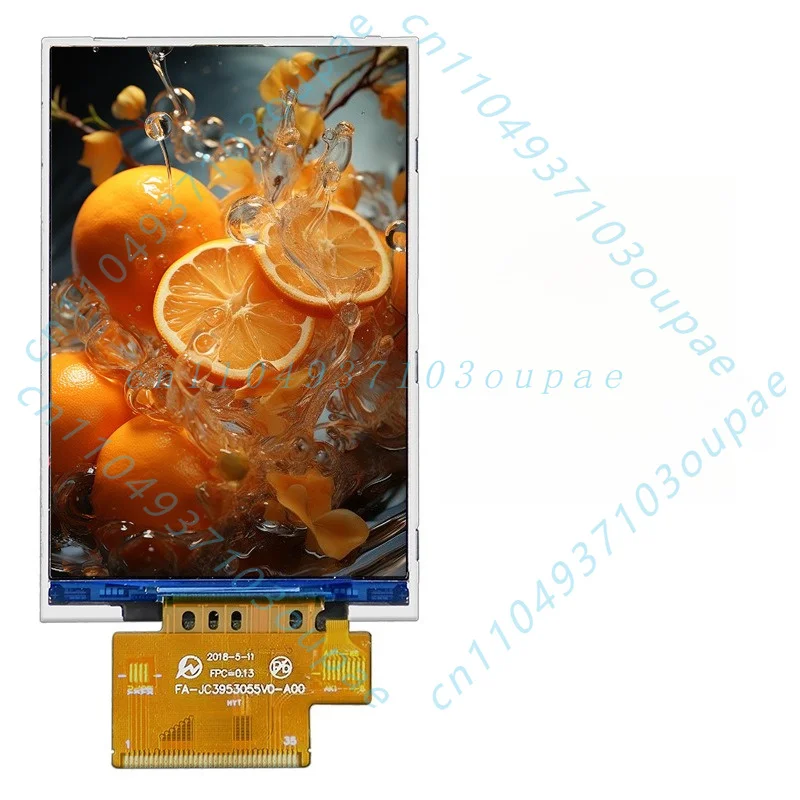 3.95 inch 320 * 480 40PIN TN type plain clear RGB color display