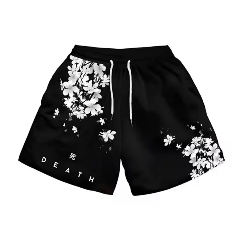 New Anime 3D Printed Comic Gym Fitness Mesh Quick Drying Sports Fashion Shorts Breathable Summer Suitable For Both Men And Women image 2