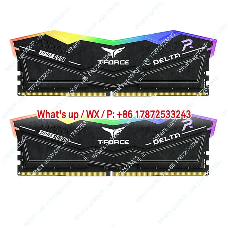 DDR5 RGB Memory Module 6000 6400MHz 32G 48G Desktop RGB Cooling Vest RAM