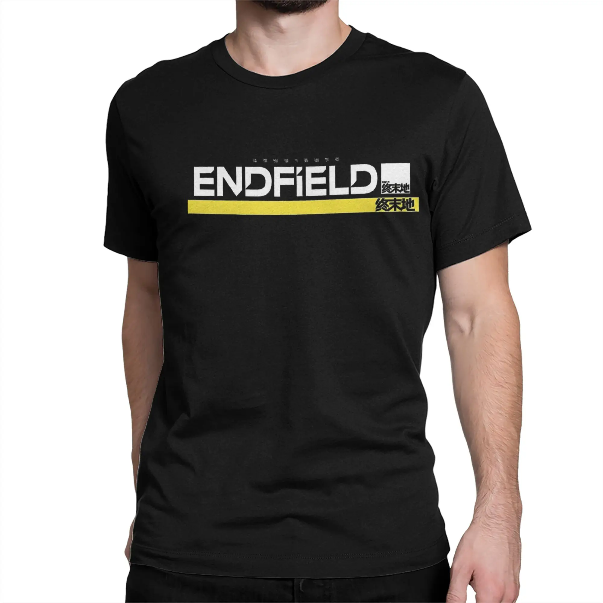 Men Women's T-Shirts Arknights Endfield Factory Must Grow Meme Vintage Cotton Tee Shirt Short Sleeve  T Shirt Crew Neck Clothing