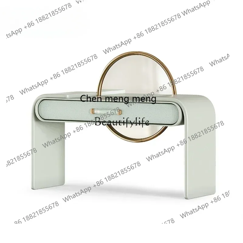 New style Light luxury style dresser with mirror boy girl writing desk ss 8617