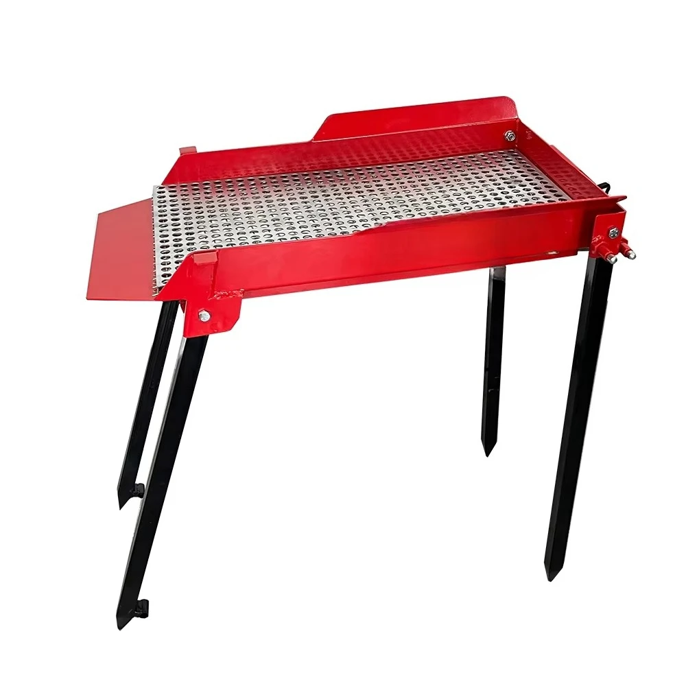 Professional 230V Garden Vibrating Screen Electric, Dual-Layer Soil Sieve Machine for Gardening Landscaping,